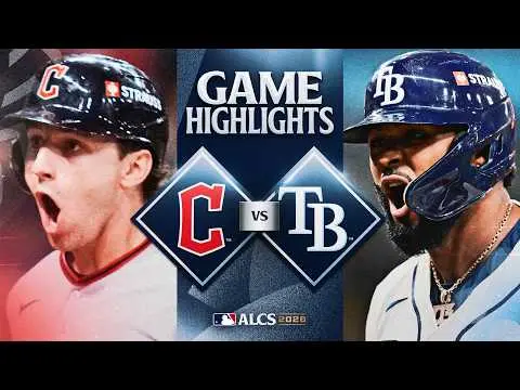 GUARDIANS vs. RAYS: ALCS Full Game Highlights (October 12) | 2026 MLB Postseason
