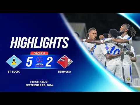 CONCACAF Nations League: St. Lucia vs Bermuda