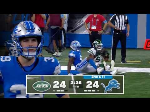 Jets VS Lions down to the wire ending!