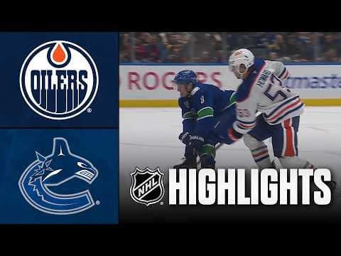 Oilers vs. Canucks | NHL Preseason Highlights | Sep 24, 2026