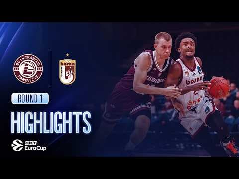 EuroCup Basketball: BC Lietkabelis Panevezys vs KK Bosna