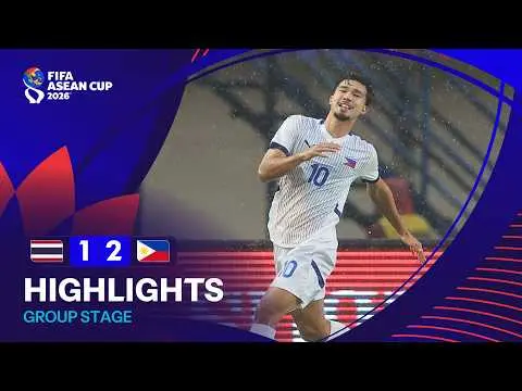 FIFA Asean Cup: Thailand vs Philippines