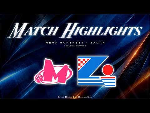 ABA League: Mega Basket Belgrade vs Zadar KK