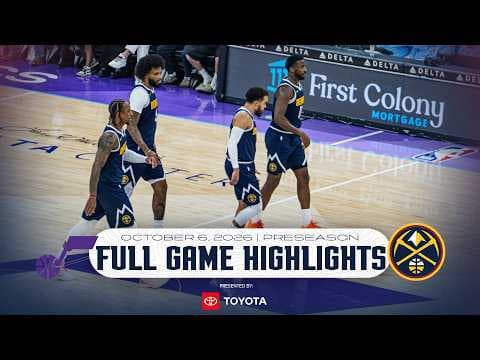 Denver Nuggets vs. Utah Jazz Full Game Highlights 📺