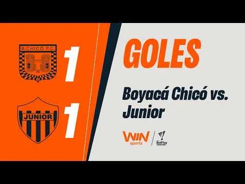Boyacá Chicó vs. Junior (goals) | Liga BetPlay Dimayor 2026-2 | Matchday 5