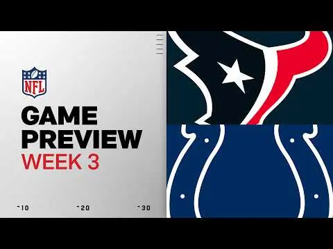 NFL: Colts vs Texans