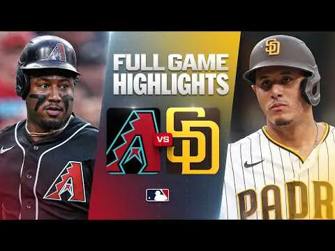 MLB: Padres vs Diamondbacks