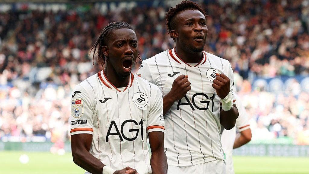 Swansea winging it at the top of Championship