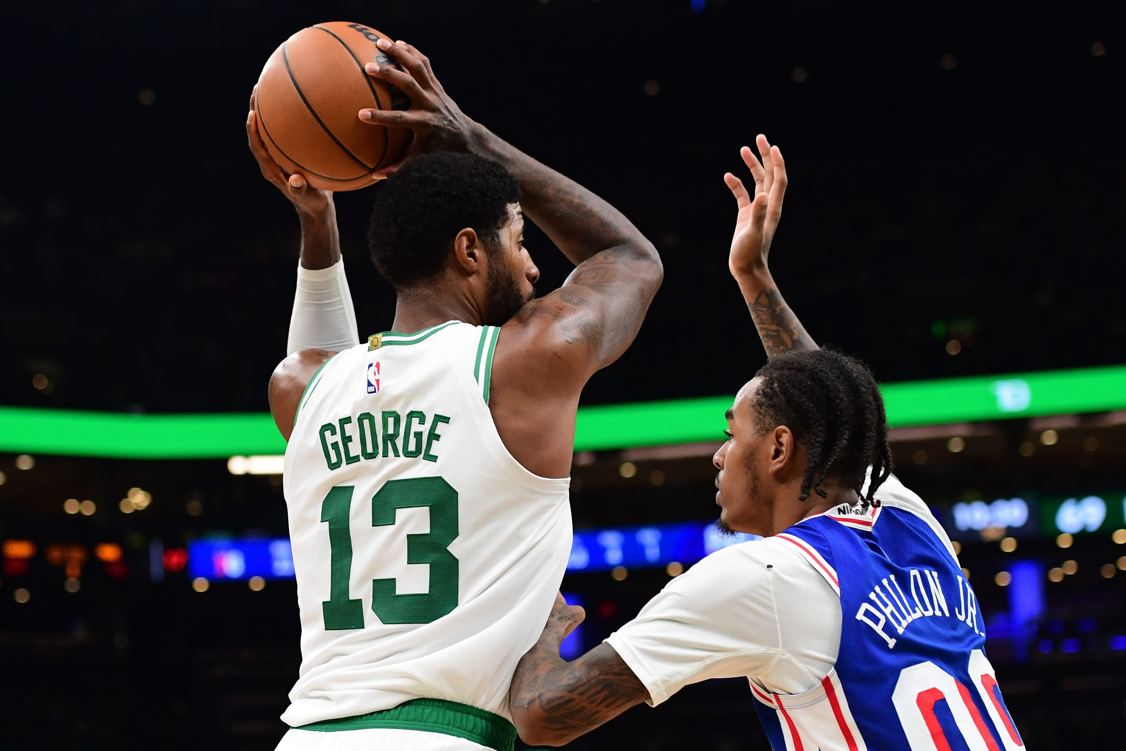It might surprise you, but Paul George gets your ire over the Celtics Jaylen Brown trade